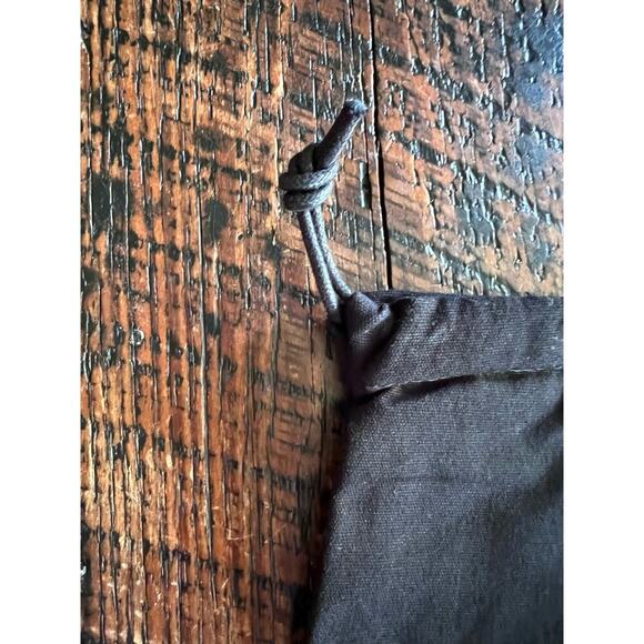 Black Drawstring Rag and Bone Dust Bag - Picture 7 of 7